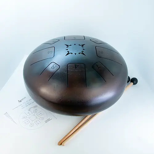 Singing Steel Tongue Drum, 8 Notes